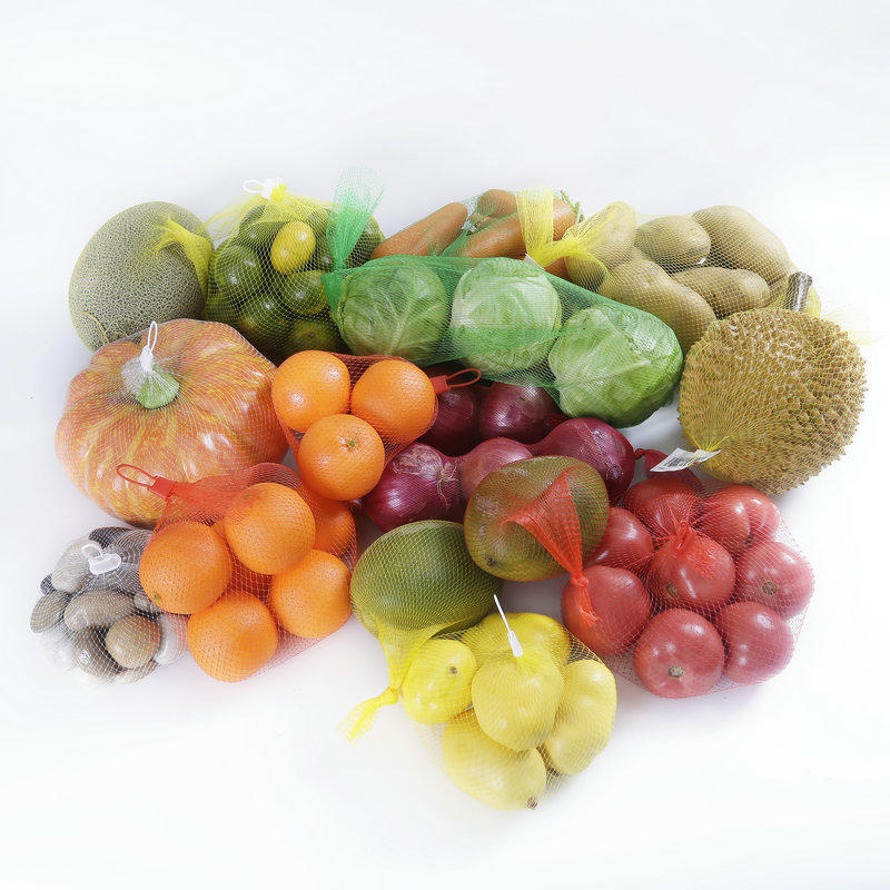 プラスチック包装ネットバッグメッシュは果物の包装に使用されます