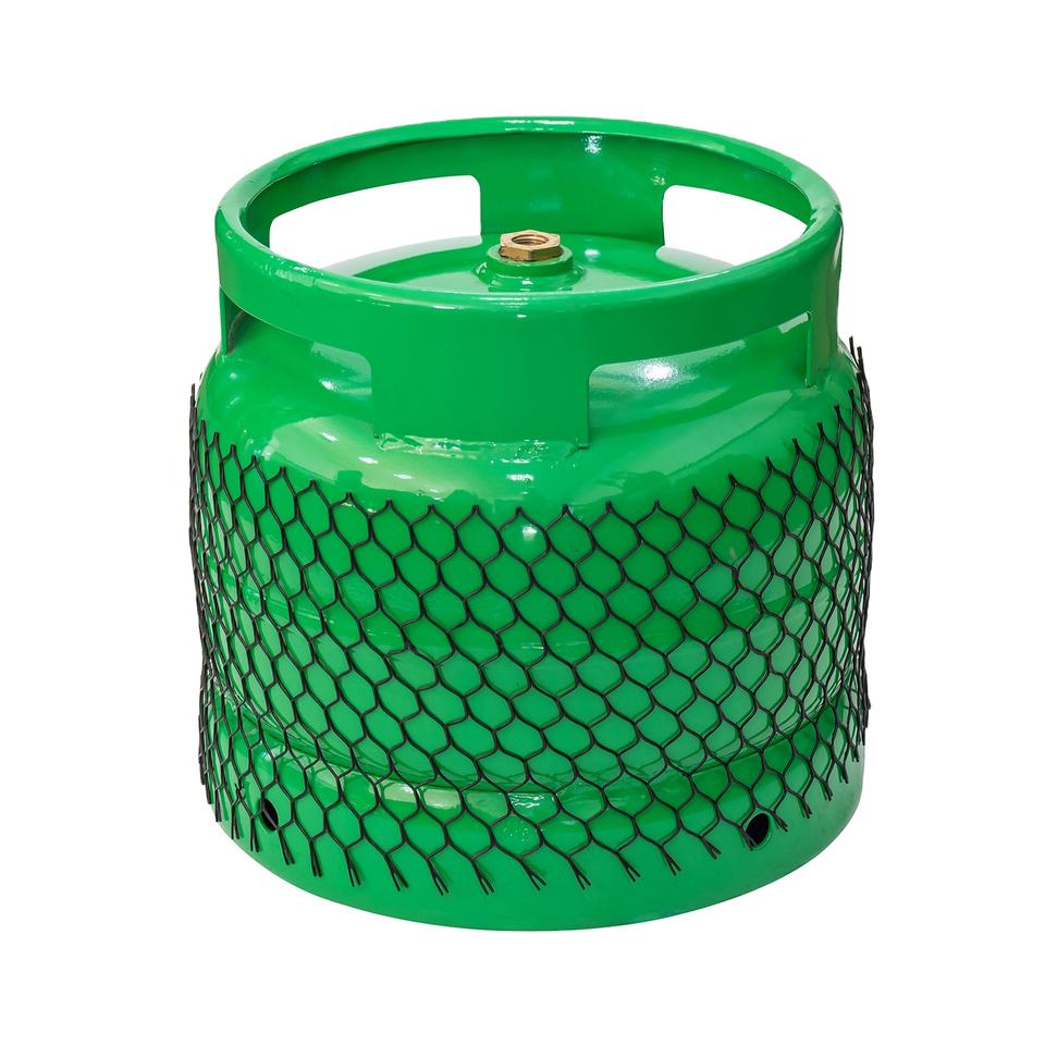 円筒形ガスシリンダープラスチックネットカバー